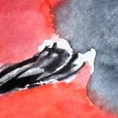 ohne titel, 2023, aquarell auf papier, 24x32 cm, copyright vg bildkunst + axel hptner